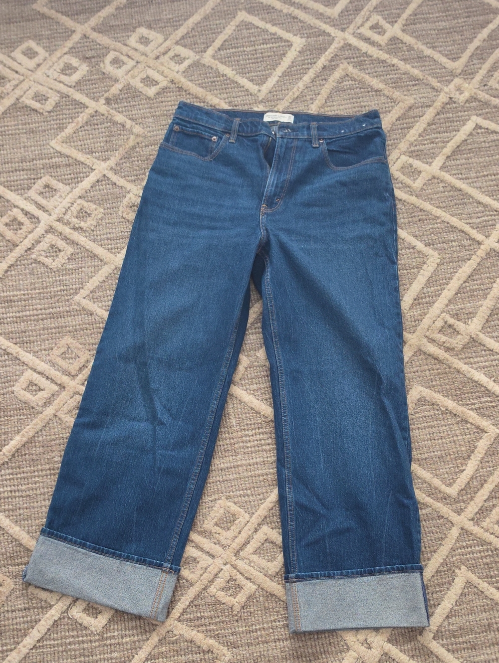 Abercrombie & Fitch 90s High Rise Jean